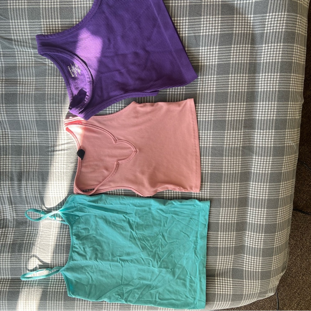 Blue, 🩵 Pink, 🩷 Purple 💜 tank tops!!